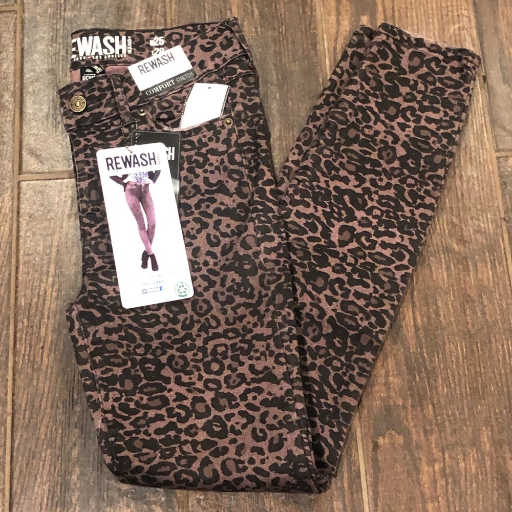 Rewash Mid Rise Skinny Jeans - Picture 2 of 11